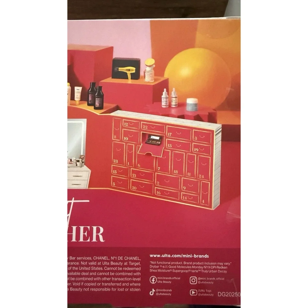 Ulta Beauty x Mini Brands‎ Advent Calendar 2025 - Sealed Box